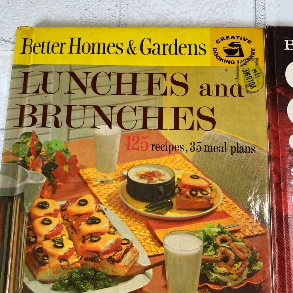 Vintage Better Homes and Gardens‎ Books/Cookbooks